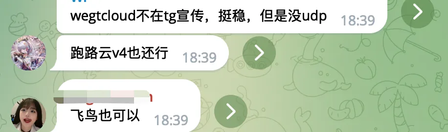 WgetCloud机场推荐用户评价截图20230725